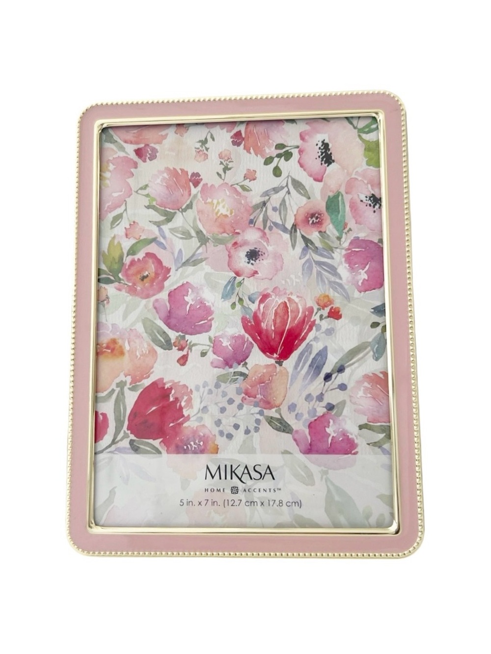 Mikasa Pink/Gold 5” X 7” Picture Frame NWT
